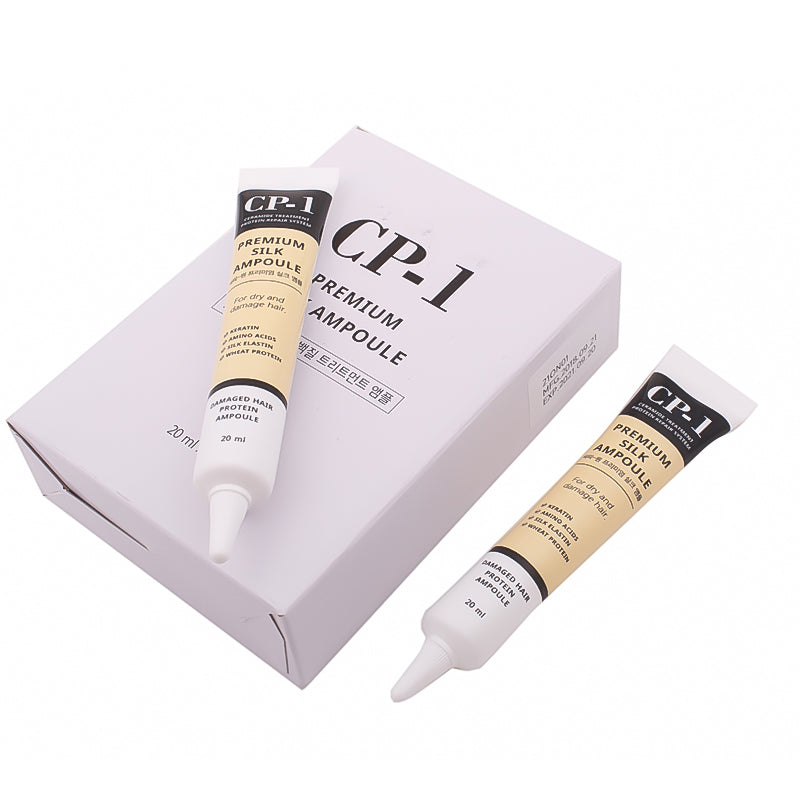Esthetic House CP-1 SET Hair Serum SILK PROTEINS CP-1 Premium Silk Ampoule 20 ml*10 pcs