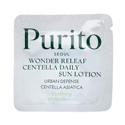 PURITO SAMPLE Wonder Releaf Centella Daily Sun Lotion SPF 50+ PA++++, 1 g