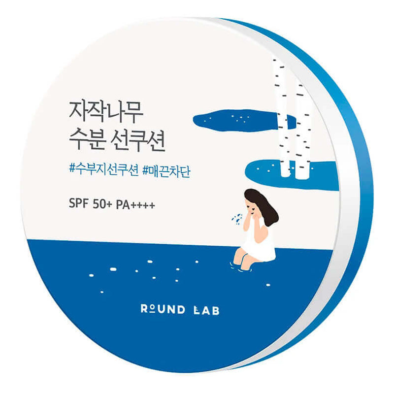 ROUND LAB Birch Juice Moisturizing Sun Cushion 15 g