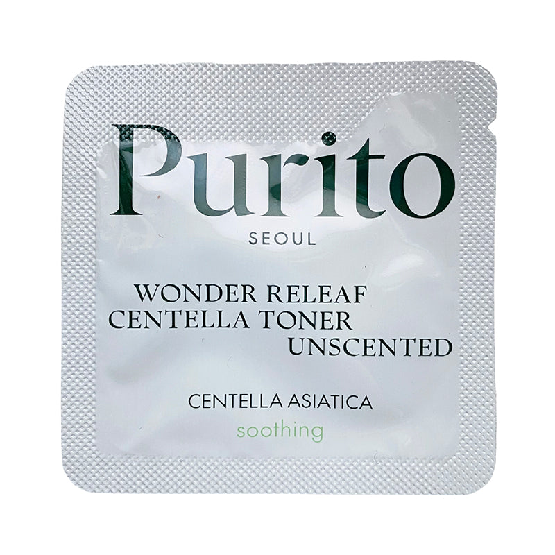 PURITO SAMPLE Wonder Releaf Centella Toner Unscented, 1 g
