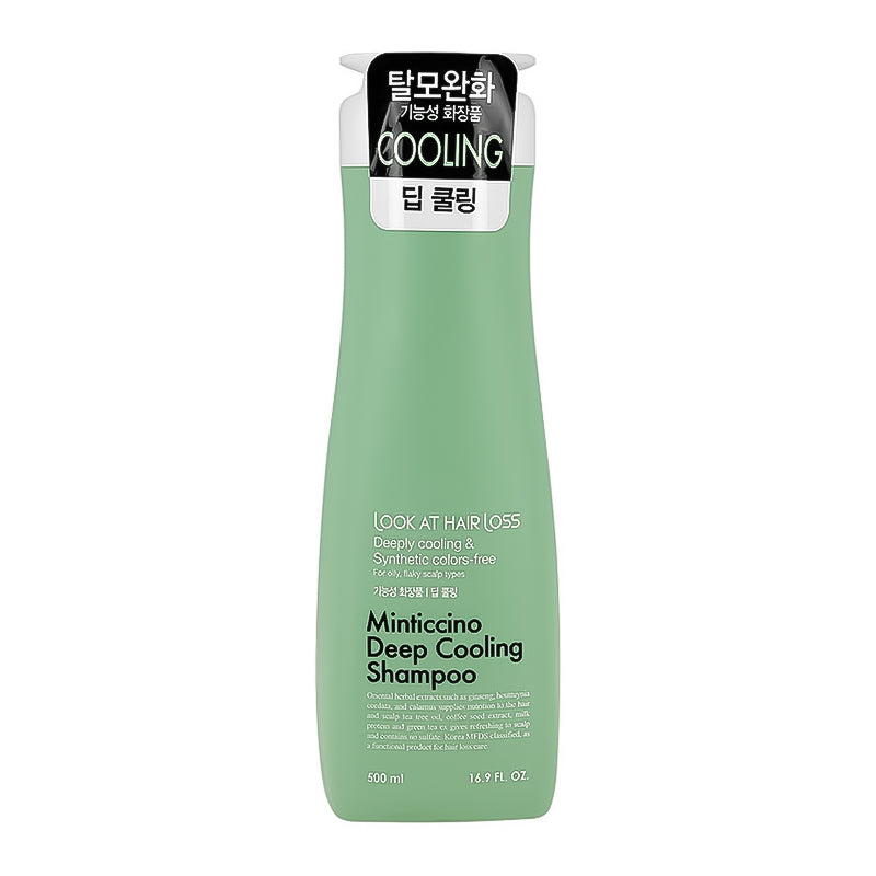 Daeng Gi Meo Ri Shampoo for oily hair DAENG GI MEO RI LOOK AT HAIR LOSS Minticcino Deep Cooling Shampoo, 500 ml