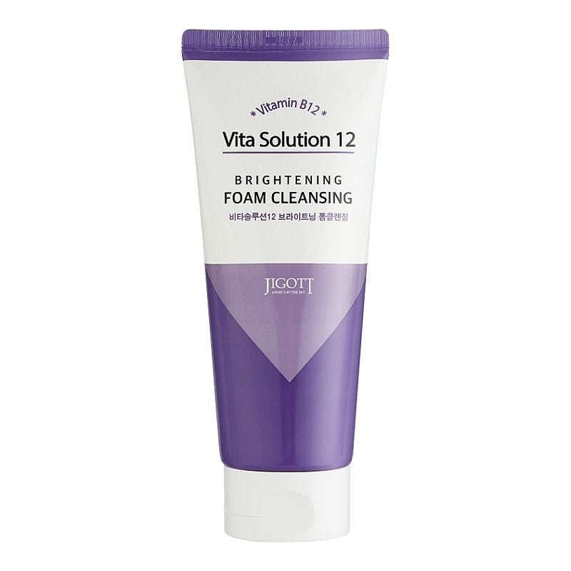 Jigott Vita Solution 12 Brightening Foam Cleansing 180 ml