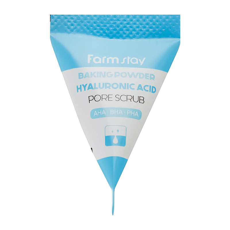 FarmStay Hyaluronic Acid Baking Powder Pore Scrub 1 pcs*7 ml