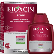Bioxcin Forte -yrttishampoo – vahvistava shampoo voimakkaaseen hiustenlähtöön, sisältää BioComplex B11:tä, 300 ml