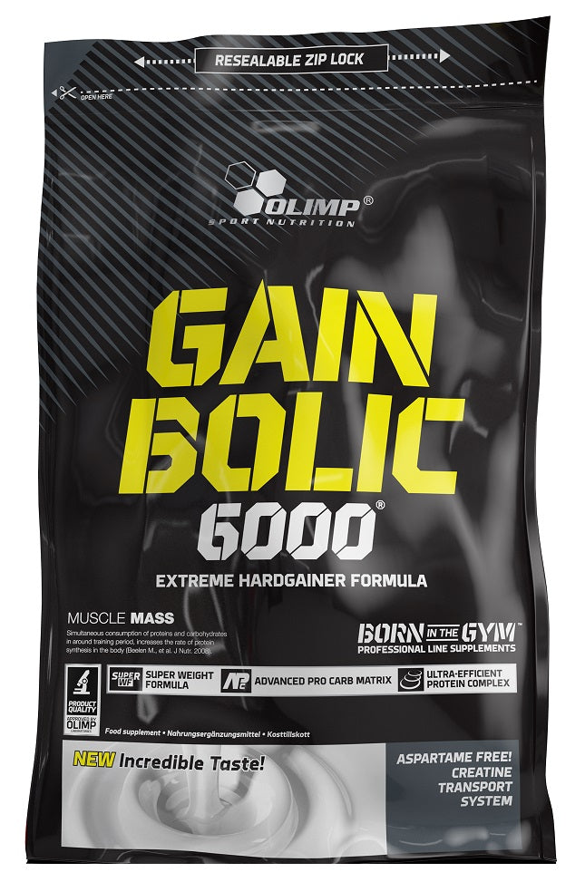 Olimp Gain Bolic 6000 maisto papildas, 1000 g, sporto papildai