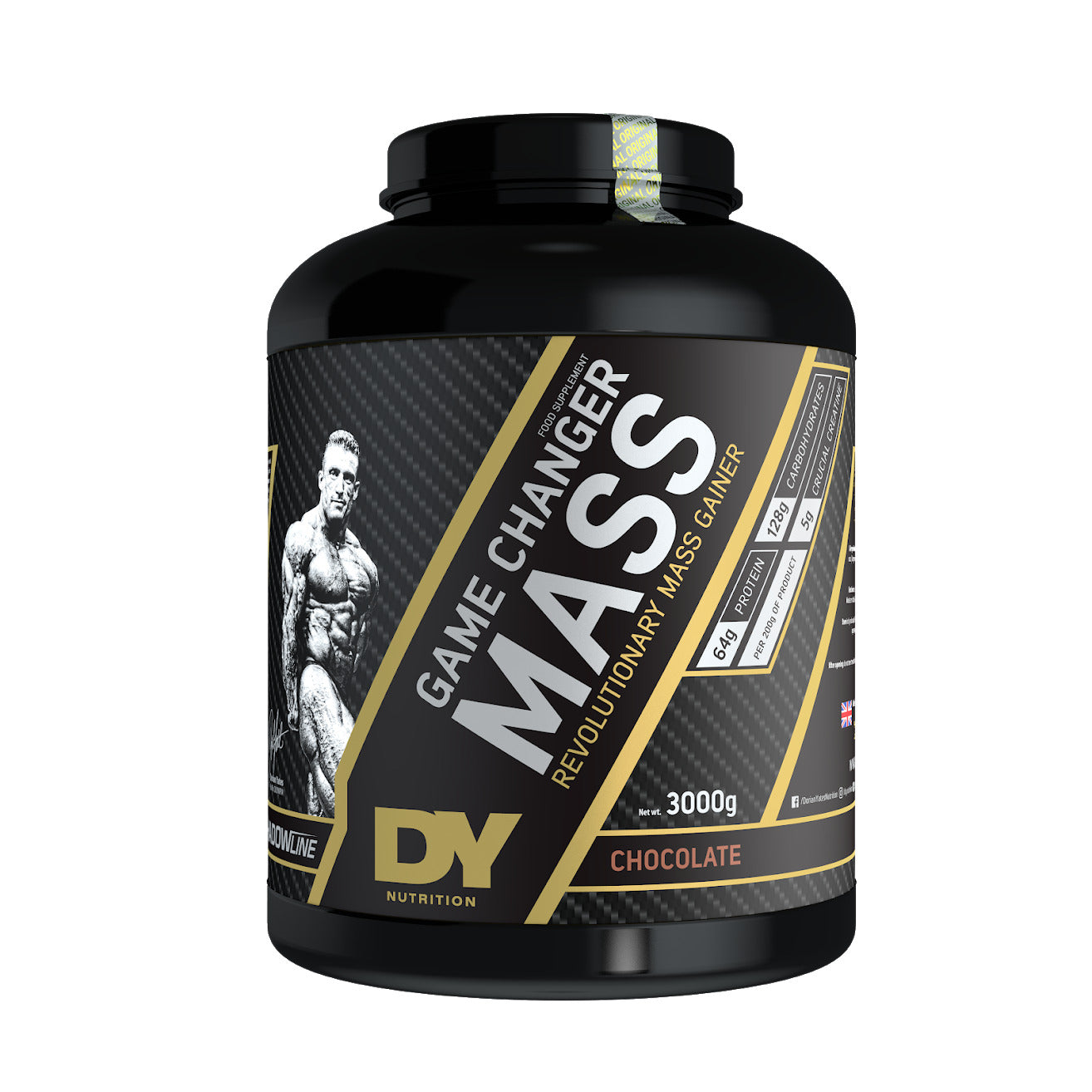 Dorian Yates Game Changer Mass, Chocolate-Nuts - 3000 g maisto papildas