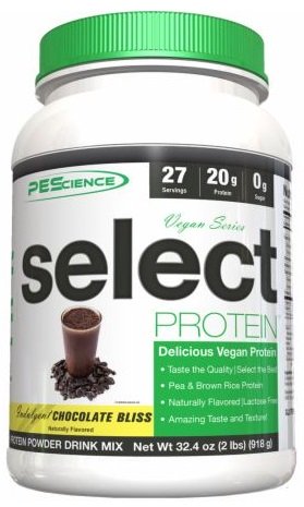 Vegan baltymų papildas PEScience Select Protein