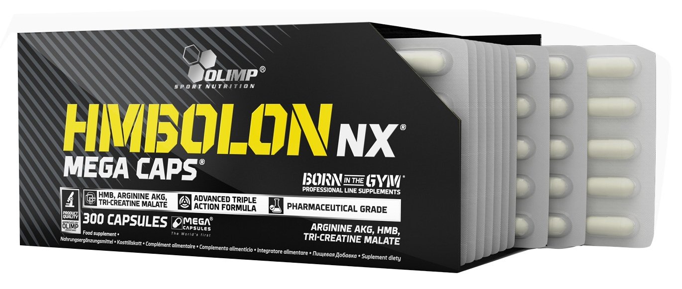 Olimp HMBolon NX, Mega Caps - 300 kapsulių