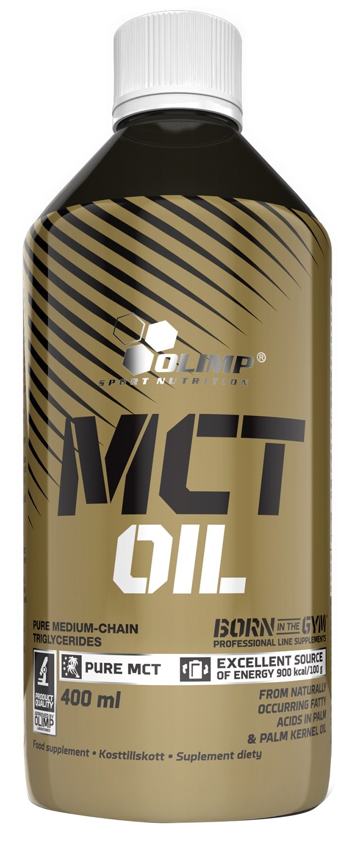 Olimp MCT aliejus, 400 ml, sporto papildas, energijos šaltinis