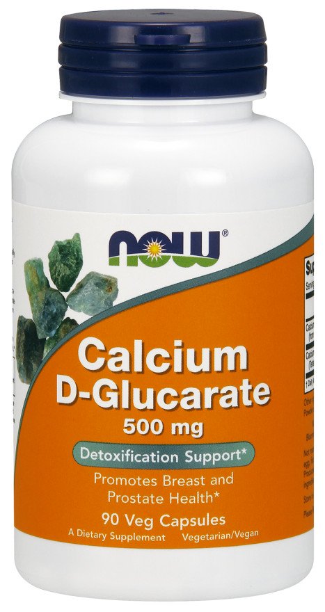 NOW Foods Kalsium-D-glukaraatti, 500 mg - 90 kapselia