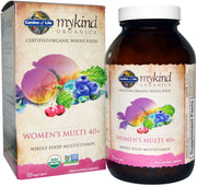 Garden of Life Mykind Women's Multi 40+ - 120 vegan tabletės