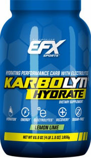 EFX Sports Karbolyn Hydrate, Lemon Lime - 1856 g maisto papildo pakuotė