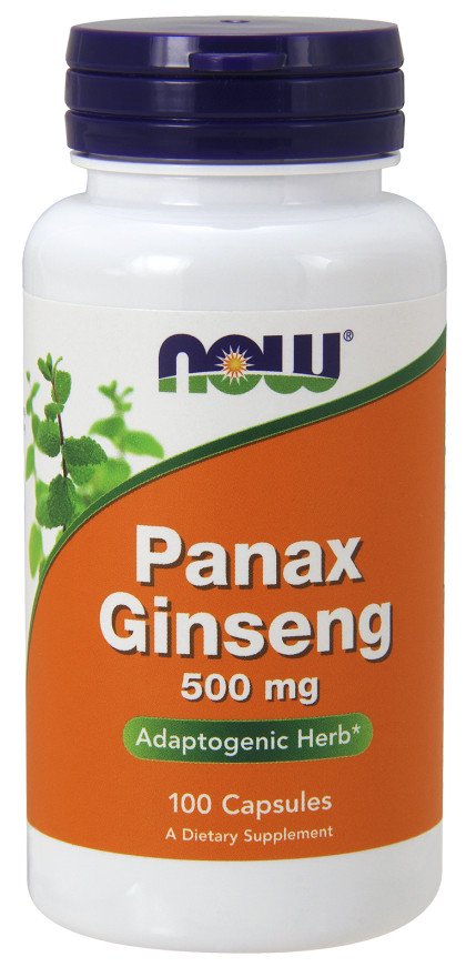 NOW Foods Panax Ginseng kapsulės sveikatai