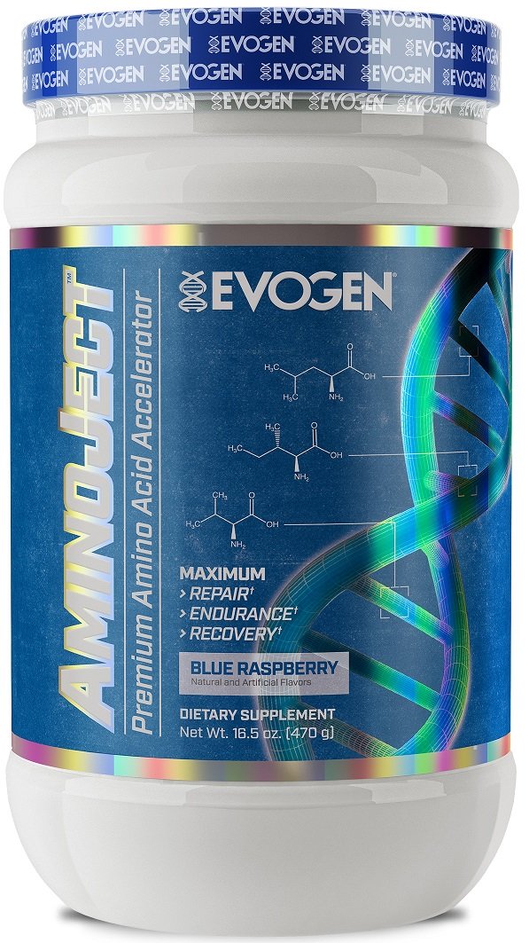 Evogen AminoJect, Mėlynosios avietės, maisto papildas, sporto papildas