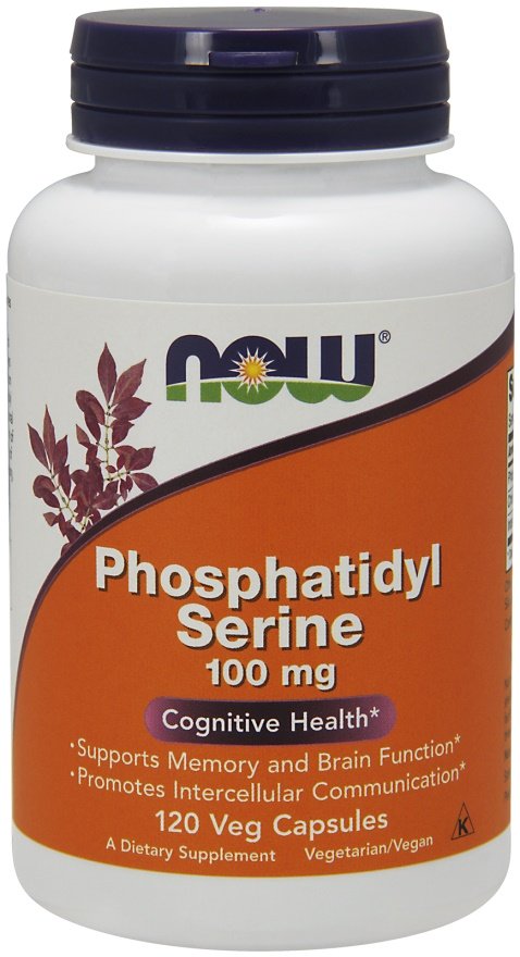 NOW Foods fosfatidilserinas kapsulės, sveikata ir gerovė