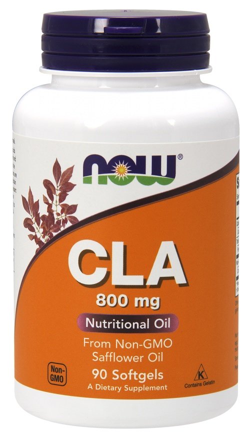 NOW Foods CLA, 800mg, 90 kapsulių