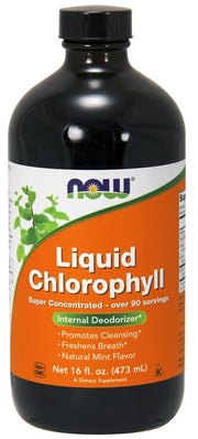 NOW Foods klorofyllineste - 473 ml.
