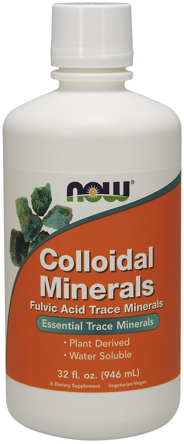 NOW Foods koloidiniai mineralai, originalas
