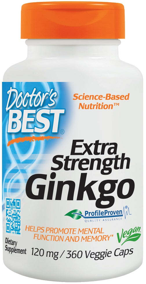 Doctor's Best Ginkgo kapsulės, sveikata ir gerovė
