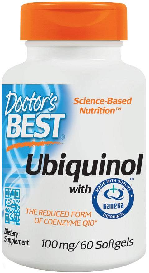 Ubiquinol maisto papildas, 60 kapsulių