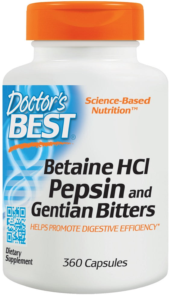 Maisto papildas Betaine HCl Pepsin & Gentian Bitters