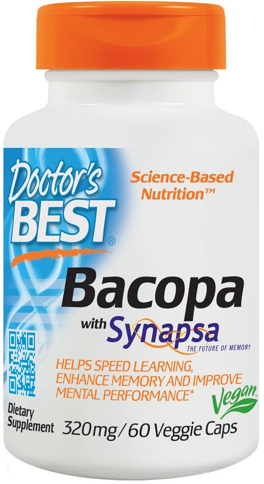 Doctor's Best Bacopa Synapsalla, 320 mg - 60 kapselia