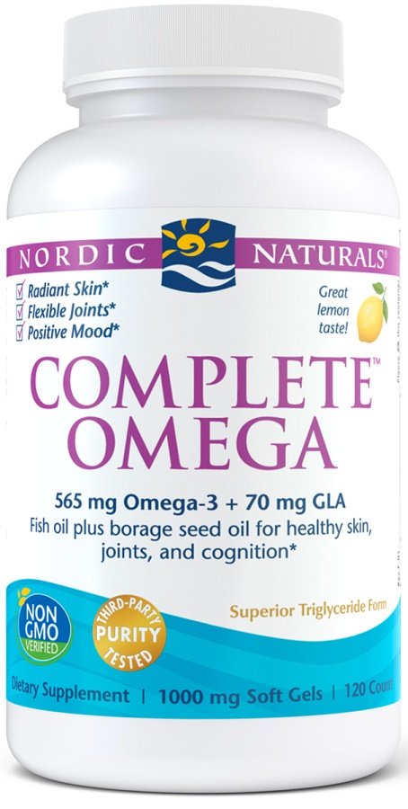 Nordic Naturals Täydellinen Omega, 565 mg Sitruuna - 120 kapselia