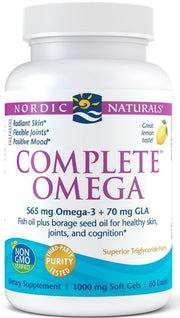 Nordic Naturals Täydellinen Omega, 565 mg Sitruuna - 60 kapselia