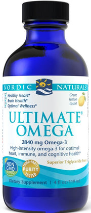 Nordic Naturals Ultimate Omega, 2840 mg sitruuna - 119 ml.