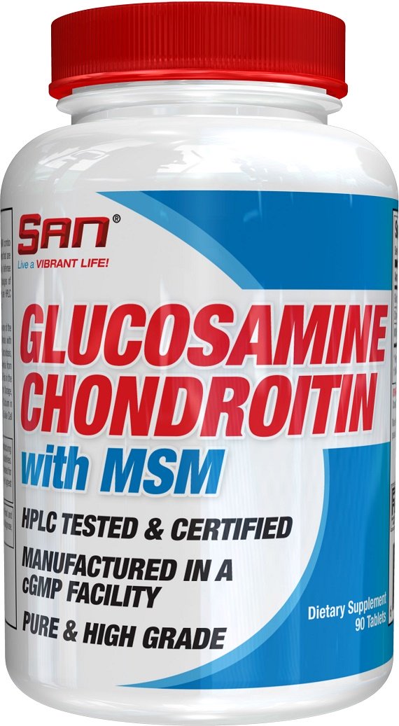SAN Glucosamine Chondroitin su MSM maisto papildas