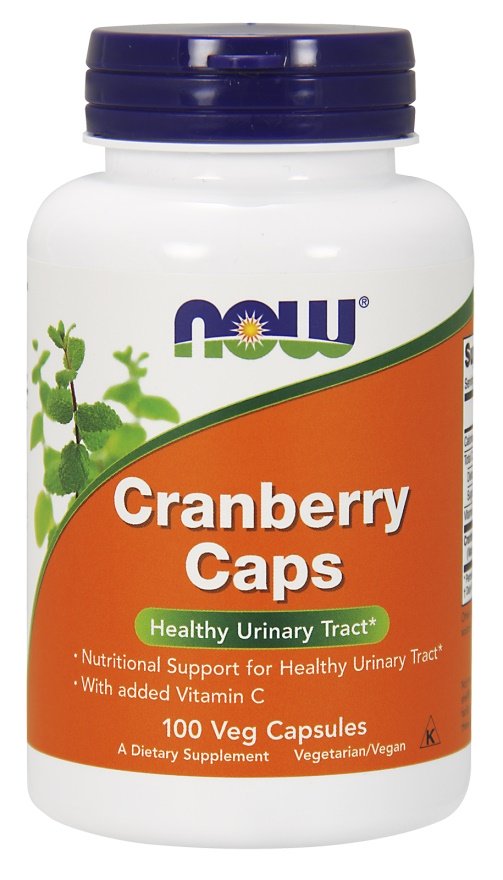 NOW Foods Cranberry Caps - 100 kapsulių, inkstams ir šlapimo takams