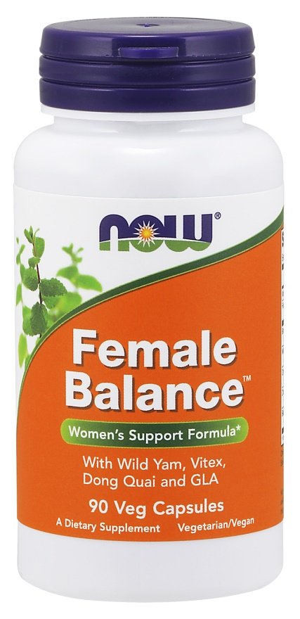 NOW Foods Female Balance - 90 kapsulių, moterų sveikatai