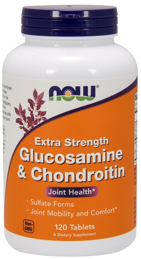 Glucosaminas ir chondroitinas papildas, 120 tablečių, sanarių sveikatai