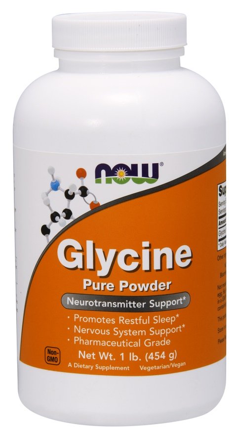 Glycine milteliai, maisto papildas, 454 g