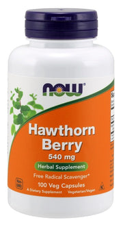 Hawthorn Berry maisto papildas, 540 mg, 100 kapsulių