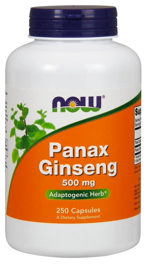 NOW Foods Panax Ginseng kapsulės