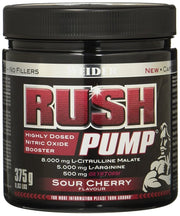 Weider Rush Pump, Sour Cherry - 375 g maisto papildas sportui