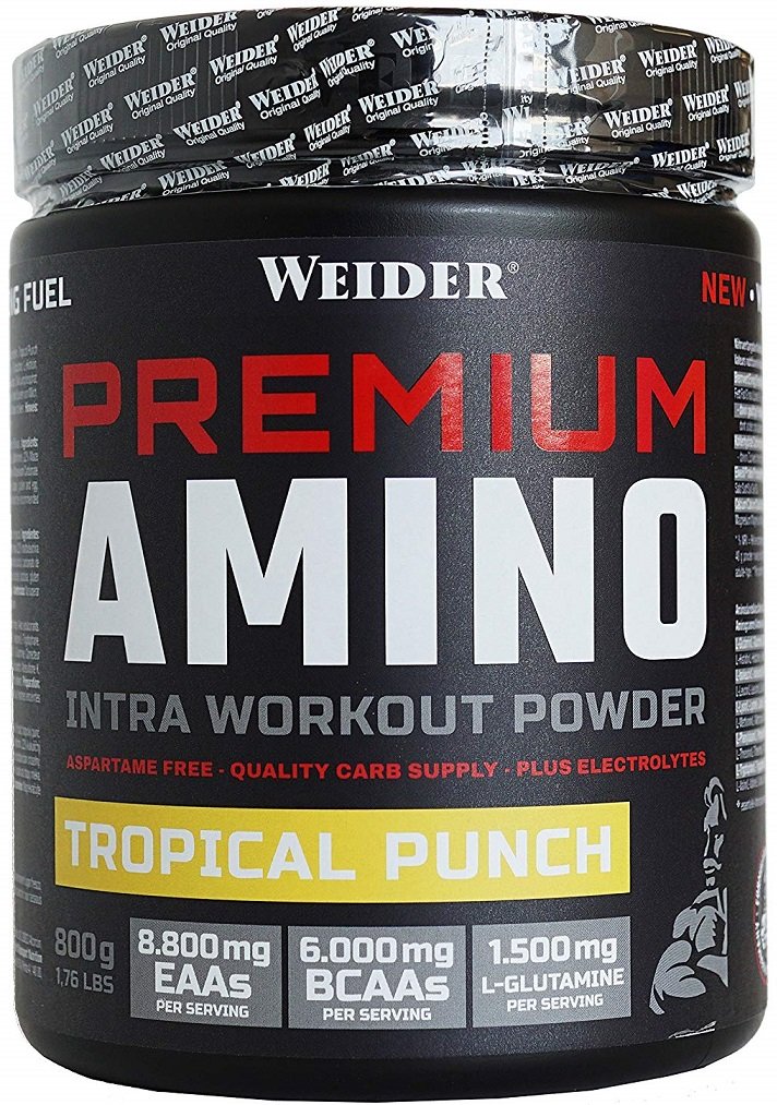 Weider amino papildas Tropical Punch, sporto papildas, 800g
