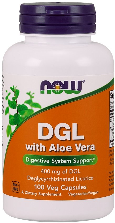 DGL su Aloe Vera maisto papildas kapsulės