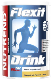 Nutrend Flexit Drink, Braškių skonis, sportinis maisto papildas, 400 g