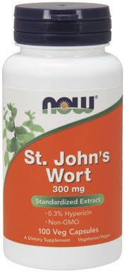 NOW Foods St. John's Wort, 300mg - 100 kapsulių, sveikatai