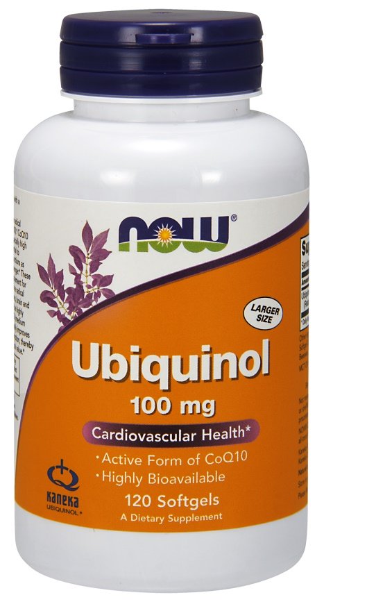 NOW Foods Ubikinoli, 100 mg - 120 kapselia