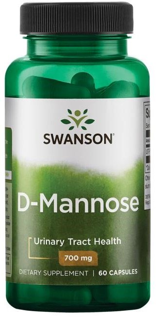 Swanson D-Mannose kapsulės inkstų sveikatai