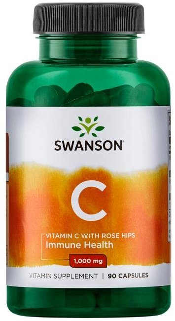 Vitaminas C su rožių žiedlapiais kapsulės