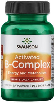 Swanson B-Complex vitaminų papildas, 60 kapsulių