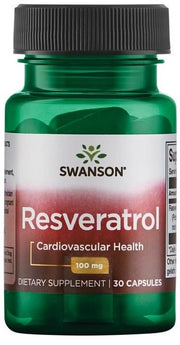 Swanson Resveratrol, 100 mg - 30 kapselia