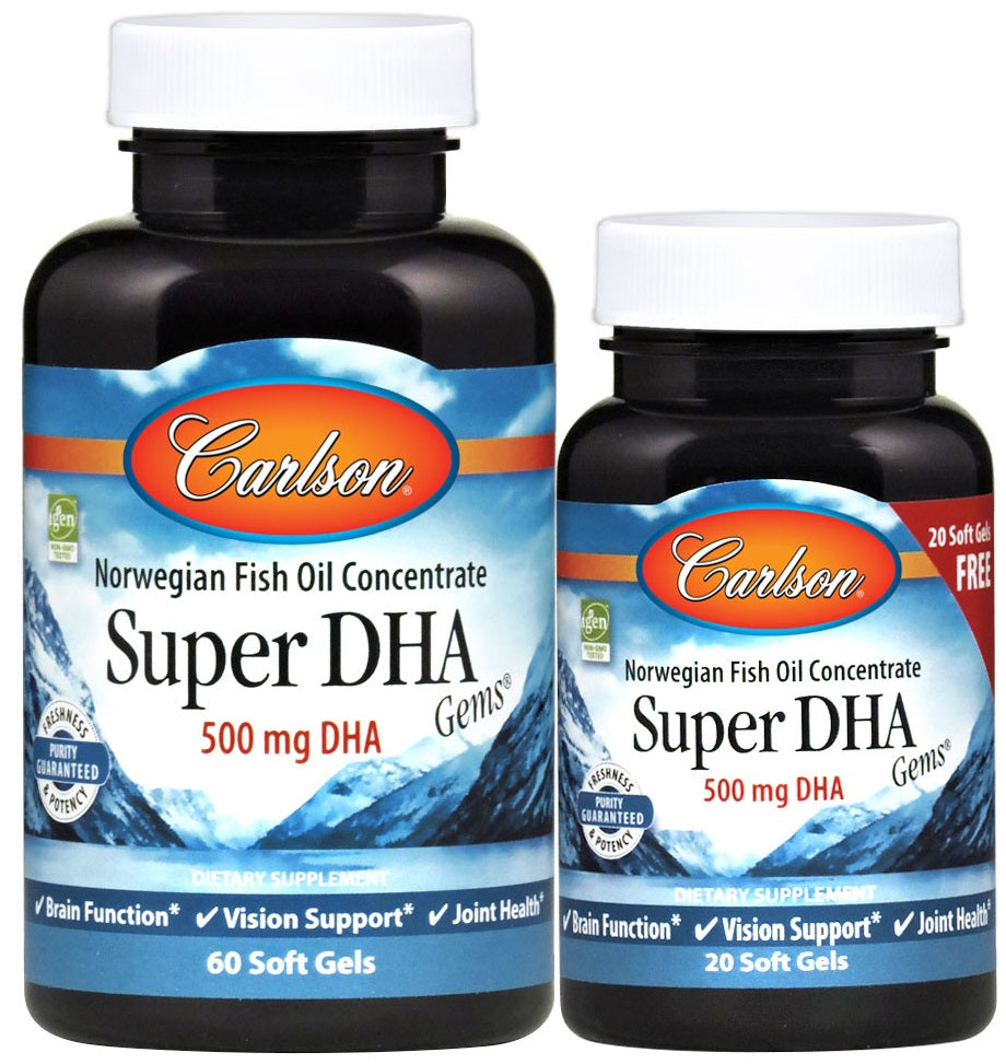 Carlson Labs Super DHA kapsulės