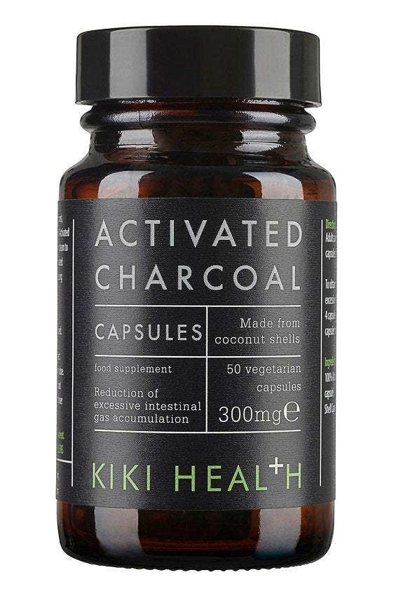 KIKI Health aktyvuotas anglis, 300mg, 50 kapsulių