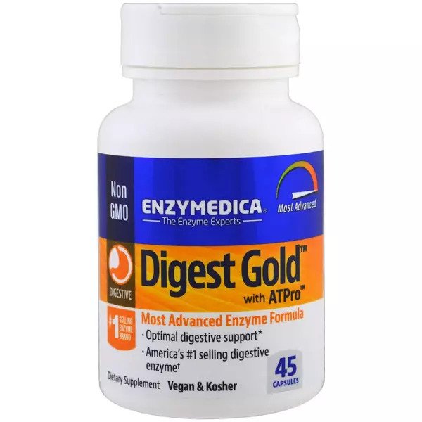 Enzymedica Digest Gold kapsulės sveikatos papildas