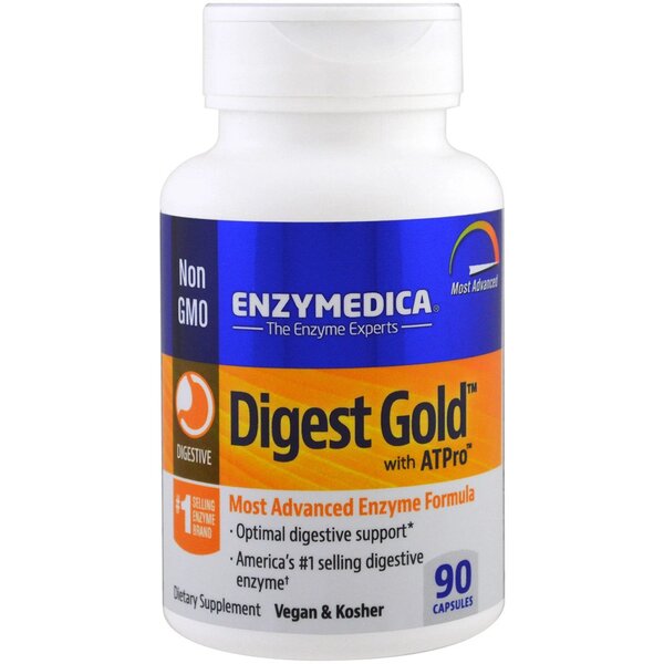 Enzymedica Digest Gold kapsulės sveikatai